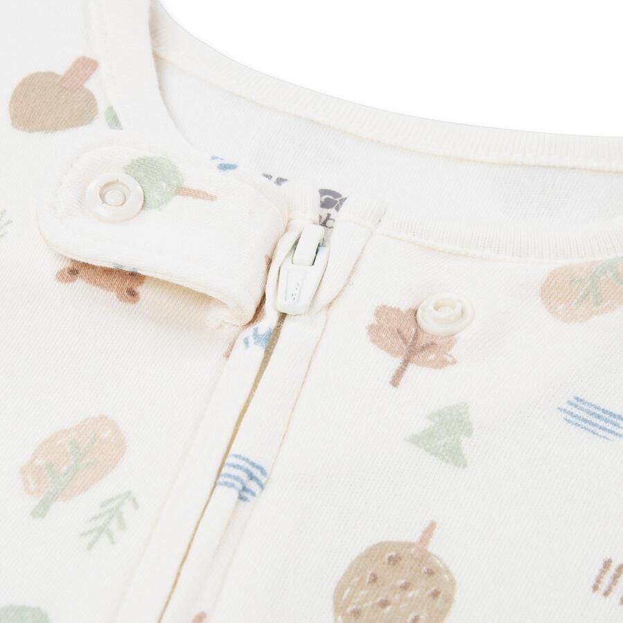 OTTO Boxpakje HUGB FOOTED COVERALL allover bedrukt met beertjes en sterren