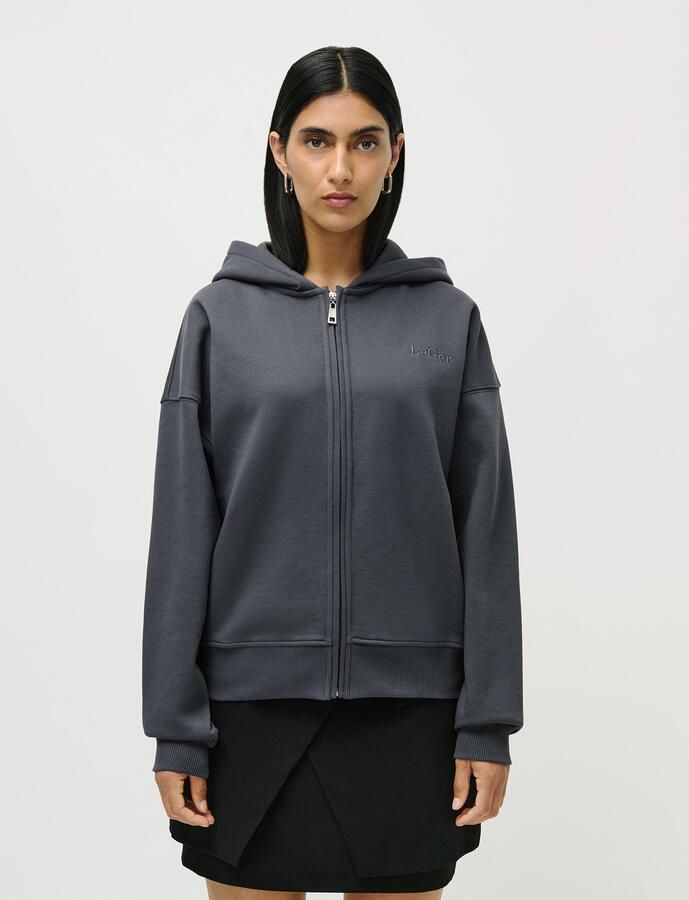 OTTO Capuchonsweatvest Fenna LeGer by Lena Gercke Met hoogwaardig logo-borduurwerk op de borst - Foto 5