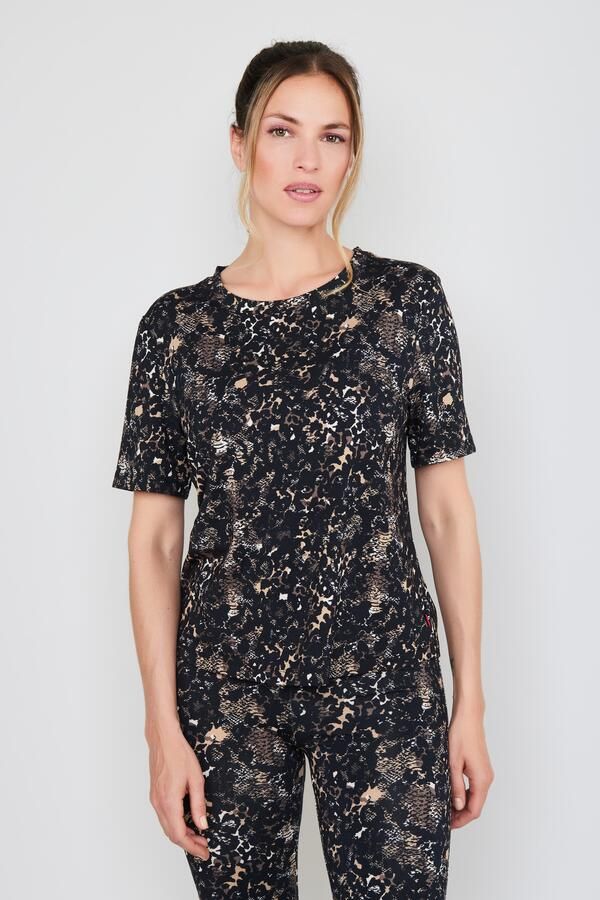 OTTO Crop-top Animal-look korte mouw ronde hals - Foto 5