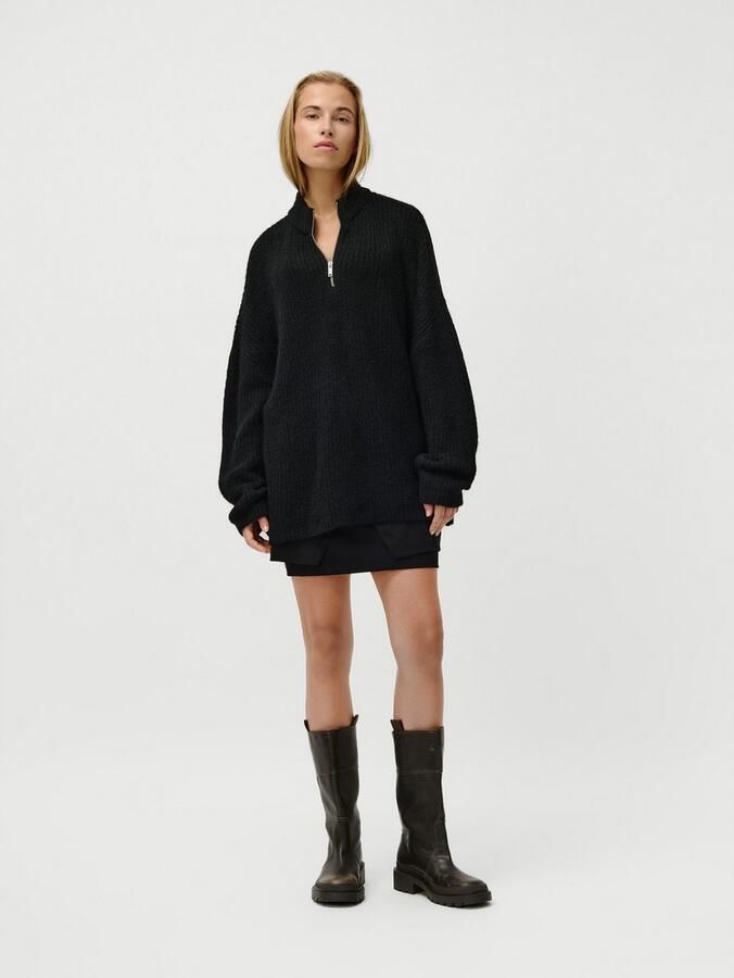 OTTO Gebreide trui Inge LeGer by Lena Gercke Loose fit met ronde halslijn - Foto 4