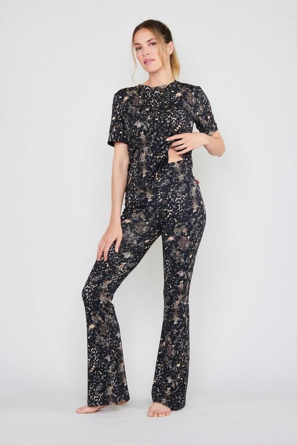 OTTO Legging After Dark (JOOP! Jeans) Animal-look Flare Fit elastische band - Foto 3