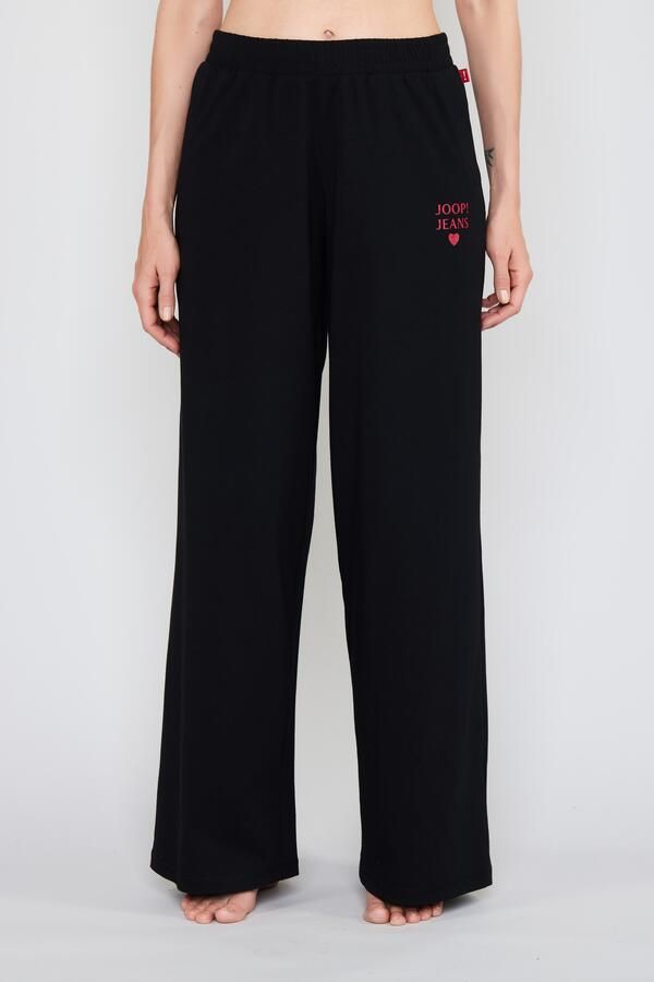 OTTO Pyjamabroek After Dark (JOOP! Jeans) elastische band katoenmix wijde pijp logo-print zakken - Foto 5