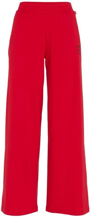 OTTO Pyjamabroek After Dark (JOOP! Jeans) elastische band katoenmix wijde pijp logo-print zakken - Foto 4