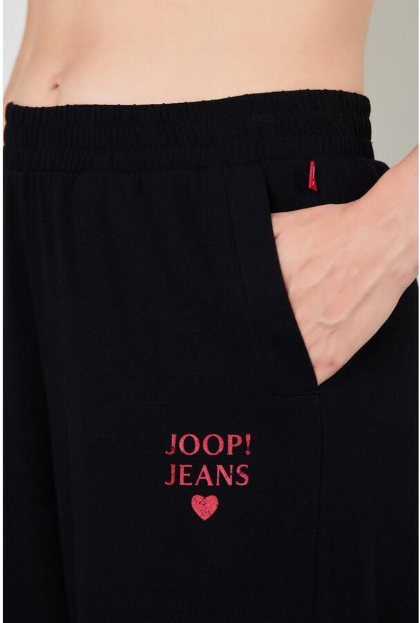 OTTO Pyjamabroek After Dark (JOOP! Jeans) elastische band katoenmix wijde pijp logo-print zakken
