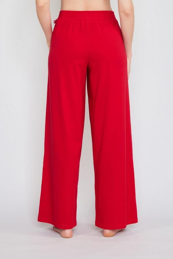 OTTO Pyjamabroek After Dark (JOOP! Jeans) elastische band katoenmix wijde pijp logo-print zakken - Foto 2