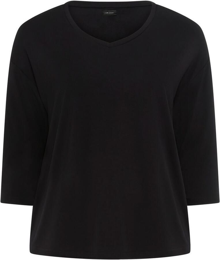 OTTO Shirt met 3 4 mouwen met v-hals en losse pasvorm – grote maten