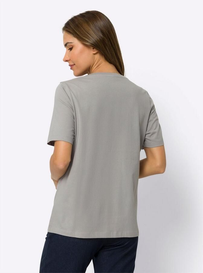 OTTO Shirt met ronde hals Vrijetijdsshirt (1-delig) - Foto 2