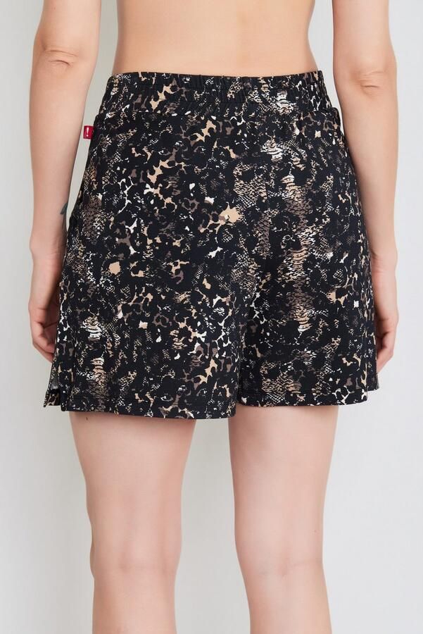 OTTO Short After Dark (JOOP! Jeans) Animal-look elastische band zijsplitjes - Foto 2