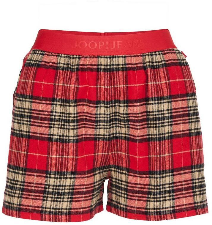 OTTO Short After Dark (JOOP! Jeans) Fleece-kwaliteit ruitpatroon zijzakken en -splitjes - Foto 4