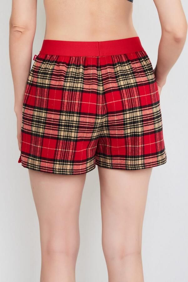 OTTO Short After Dark (JOOP! Jeans) Fleece-kwaliteit ruitpatroon zijzakken en -splitjes - Foto 2