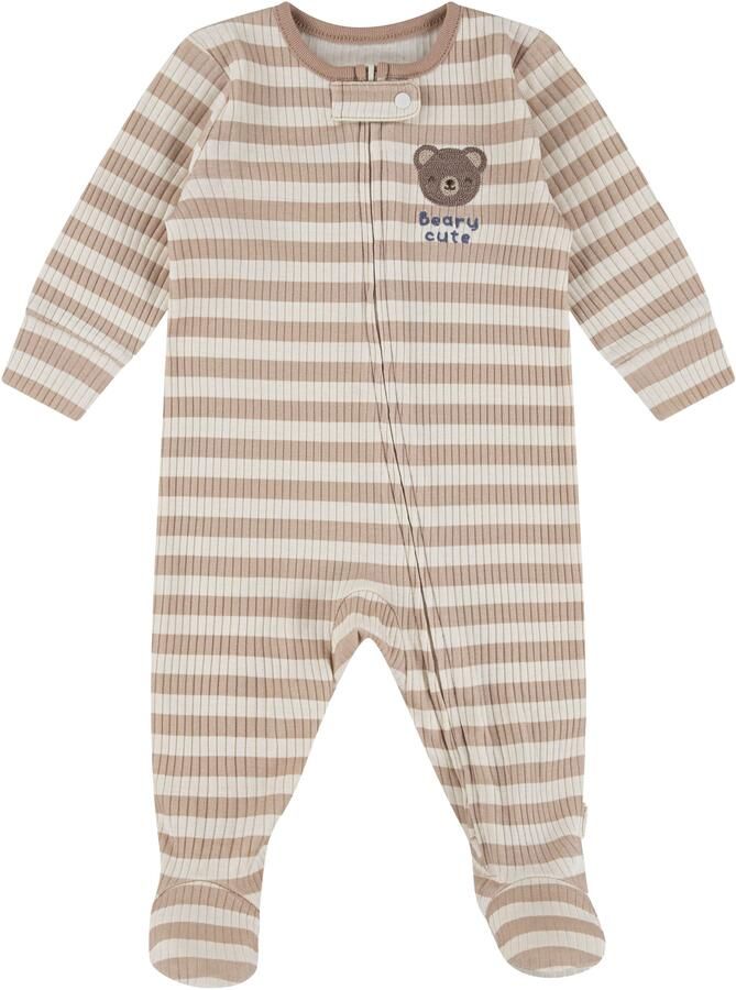 OTTO Slaaponesie HUGB FOOTED COVERALL met schattig berenborduurwerk - Foto 3