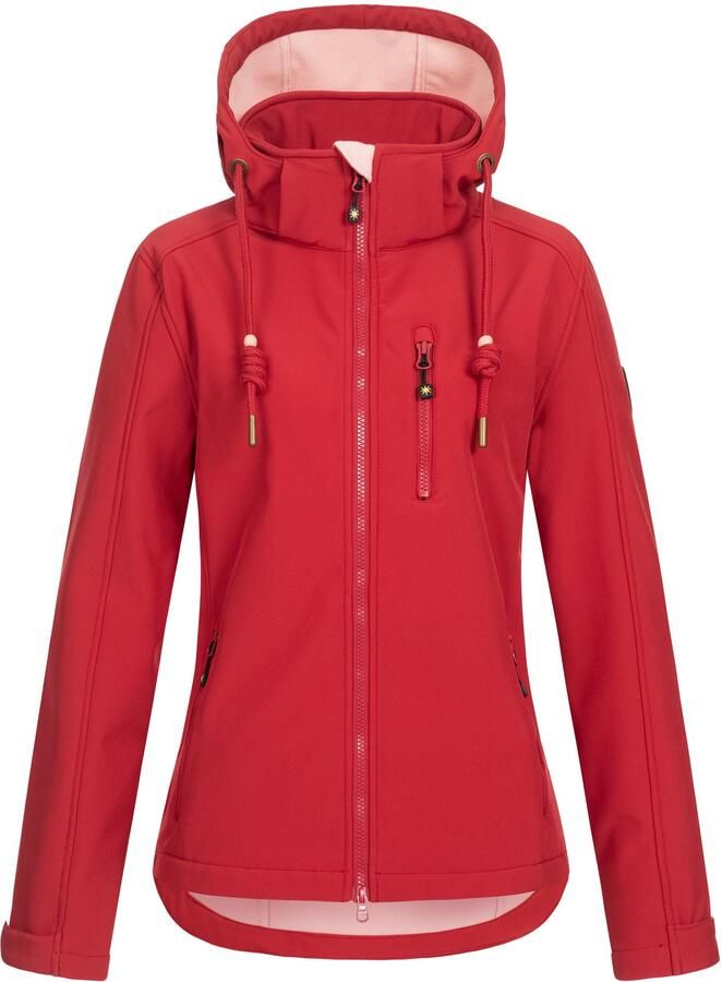 OTTO Softshell-jack Ankerglutfreude WMN met afneembare capuchon
