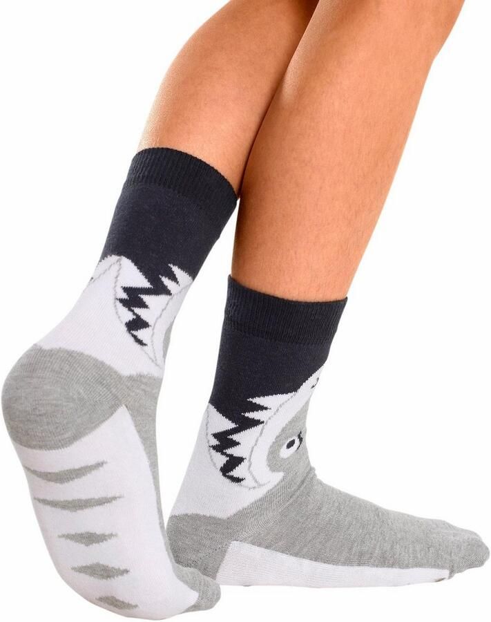 OTTO Sokken met dierenmotieven (set 5 paar)