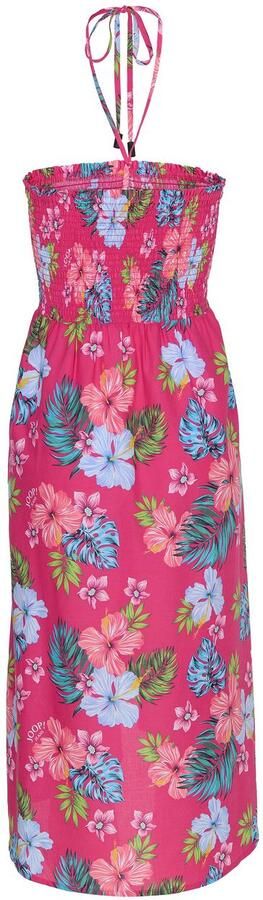 OTTO Strandjurk JEANS!HIBISCUS bloe print logo-details - Foto 7