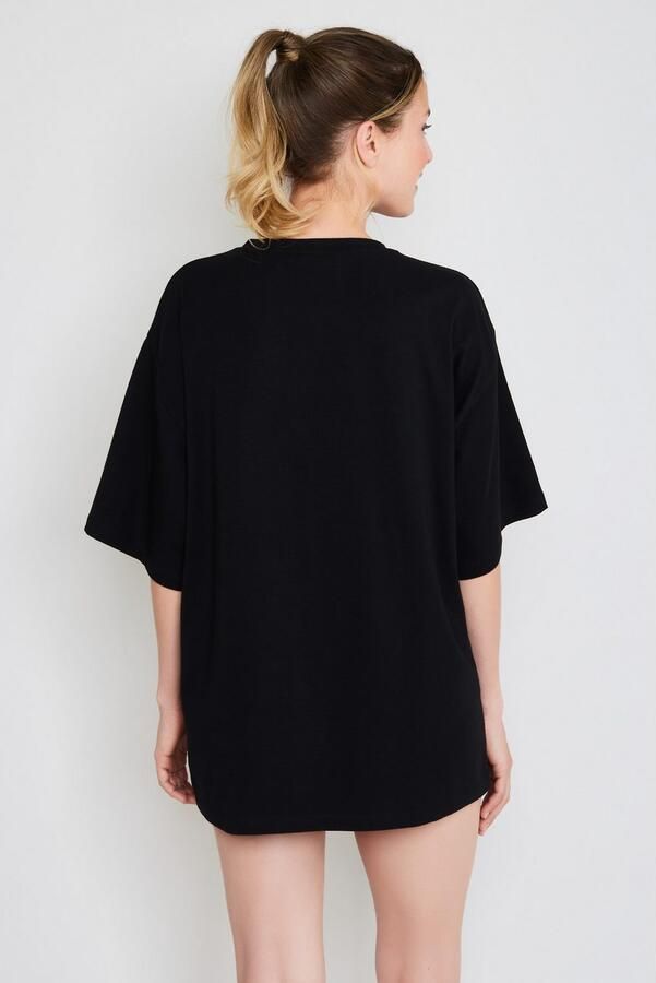 OTTO T-shirt After Dark (JOOP! Jeans) Logo-belettering aan de voorkant korte mouw ronde hals - Foto 3