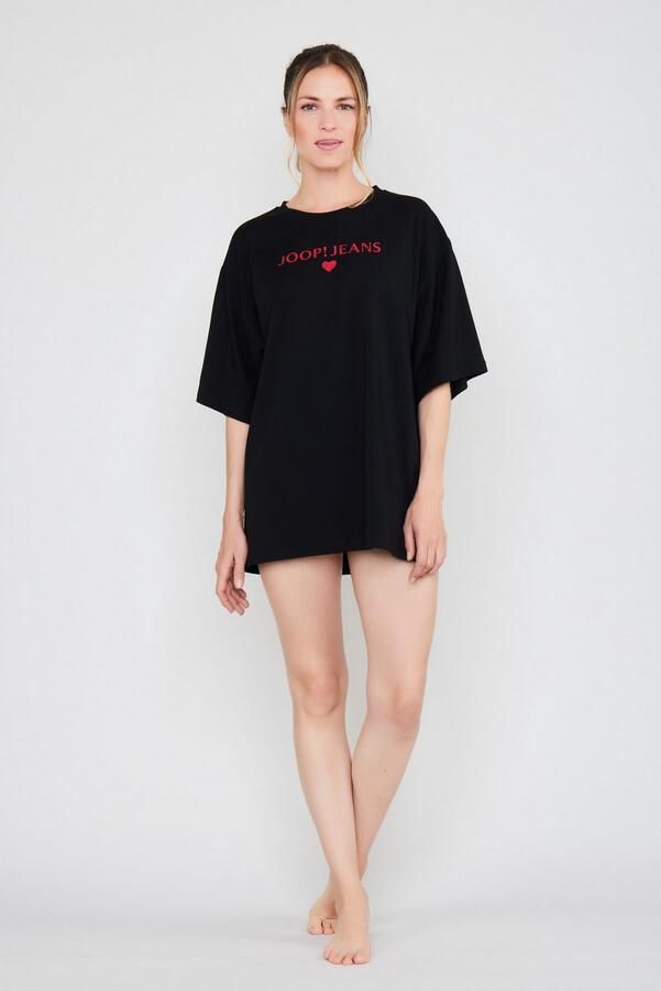 OTTO T-shirt After Dark (JOOP! Jeans) Logo-belettering aan de voorkant korte mouw ronde hals - Foto 4