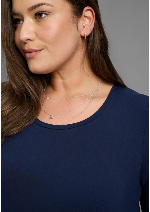 OTTO Tuniekshirt met 3 4-mouwen in flatterende a-lijn – grote maten