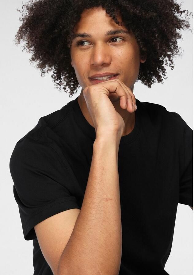 OTTO products T-shirt GOTS-gecertificeerd – van bio-katoen Korte mouwen basic van single jersey van 100% katoen - Foto 2