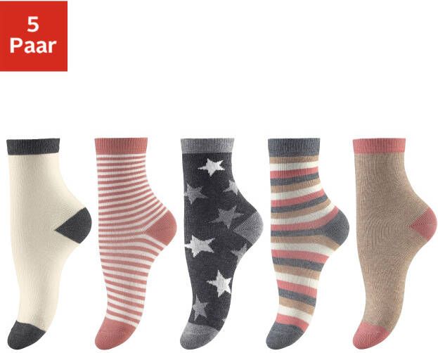 OTTO Sokken in 5 verschillende designs (5 paar)