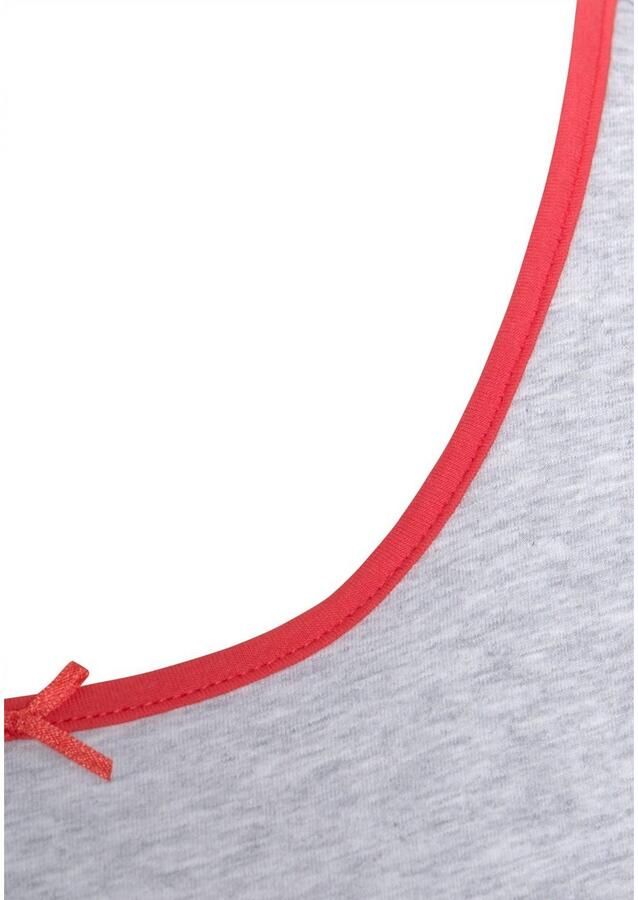 Peanuts Nachthemd met snoopy-print en strikje