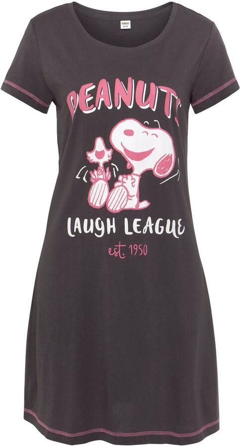 Peanuts Nachthemd met snoopy-print - Foto 5