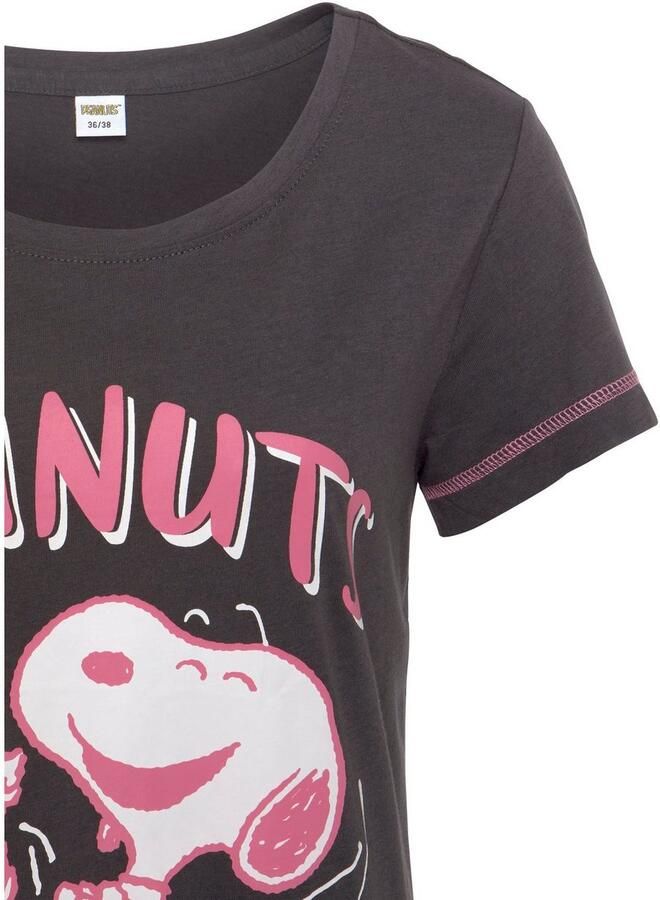 Peanuts Nachthemd met snoopy-print