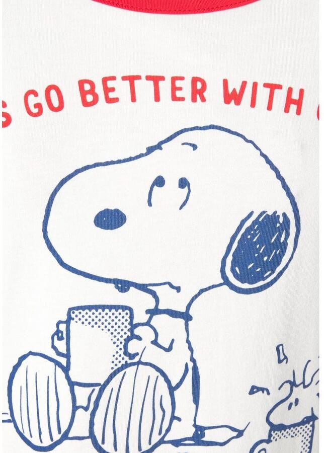 Peanuts Nachthemd met snoopy printmotief
