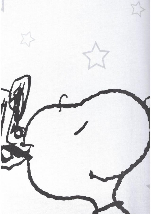 Peanuts Pyjama met legging en casual shirt met snoopy-print (2-delig 1 stuk)