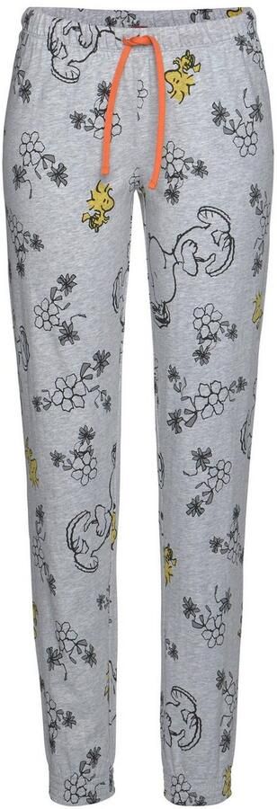 Peanuts Pyjama met snoopy- en woodstock-print (2-delig 1 stuk) - Foto 6