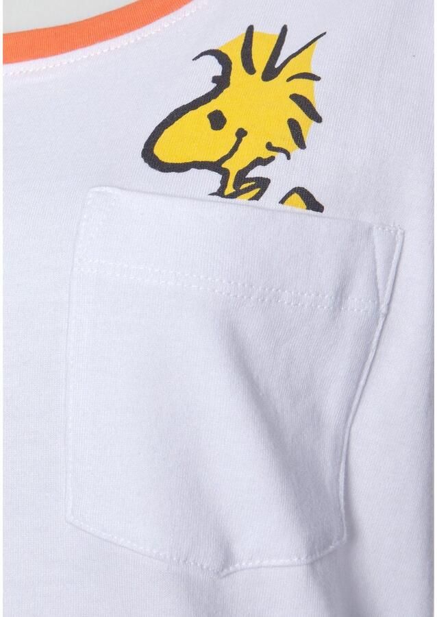 Peanuts Pyjama met snoopy- en woodstock-print (2-delig 1 stuk) - Foto 2