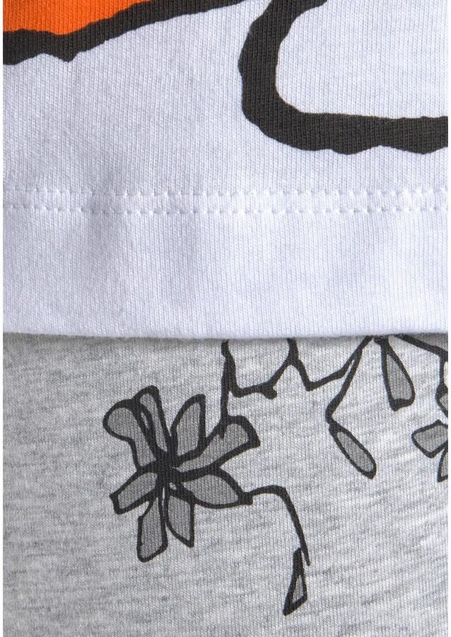 Peanuts Pyjama met snoopy- en woodstock-print (2-delig 1 stuk) - Foto 4