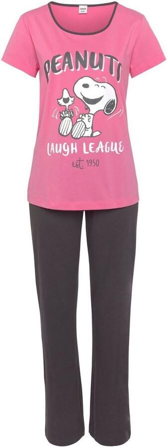 Peanuts Pyjama met snoopy-print (2-delig) - Foto 5