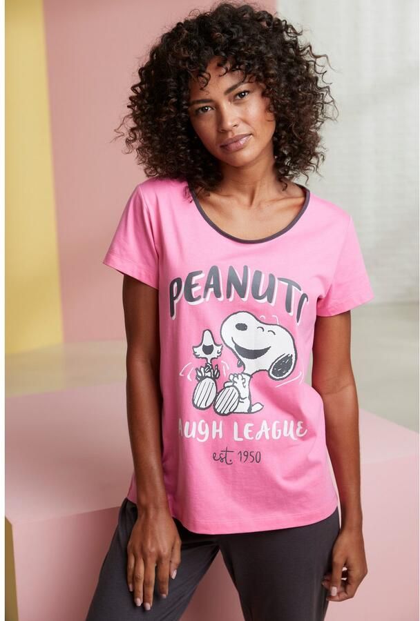 Peanuts Pyjama met snoopy-print (2-delig) - Foto 4
