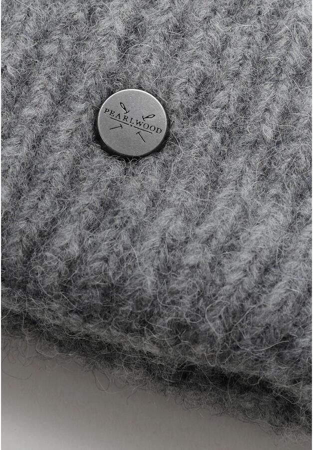 PEARLWOOD Gebreide muts Alva in fijne ribben gebreid - Foto 3