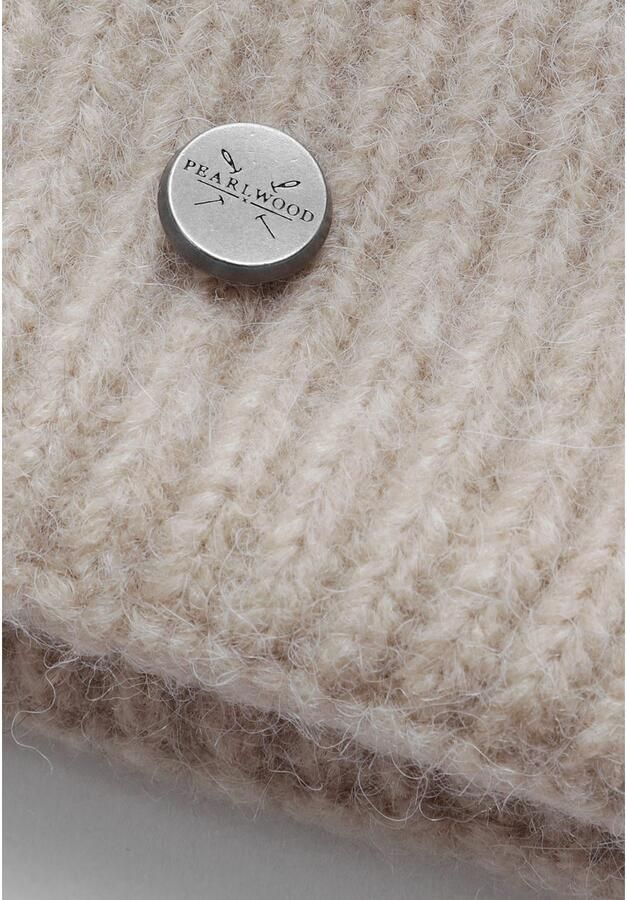 PEARLWOOD Gebreide muts Alva in fijne ribben gebreid - Foto 3