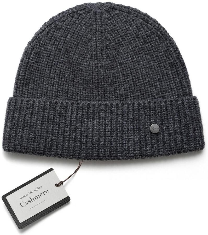 PEARLWOOD Gebreide muts Knut Grof breisel korte pasvorm temperatuurregulerend - Foto 1