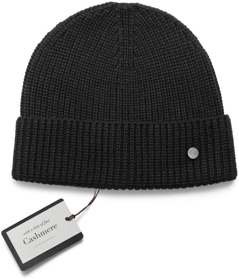 PEARLWOOD Gebreide muts Knut Grof breisel korte pasvorm temperatuurregulerend