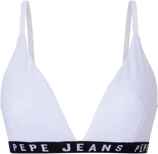 Pepe Jeans Bh zonder beugels Logo Bra