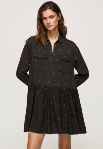 Pepe Jeans Blousejurk met all-over motief model 'PAOLA'