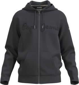 Pepe Jeans Regular fit sweatjack met capuchon model 'Ryan'