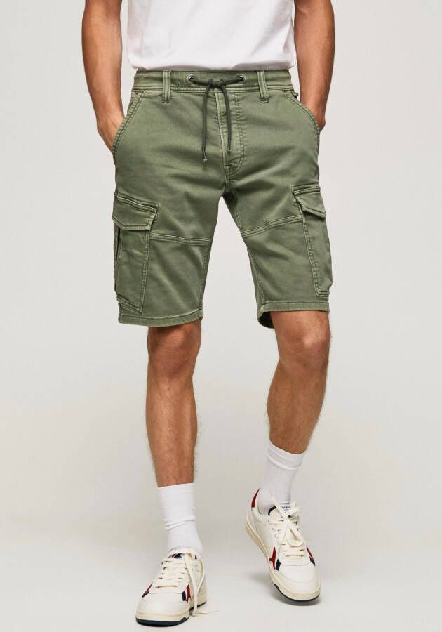 Pepe Jeans Korte broek met cargozakken model 'JARED'