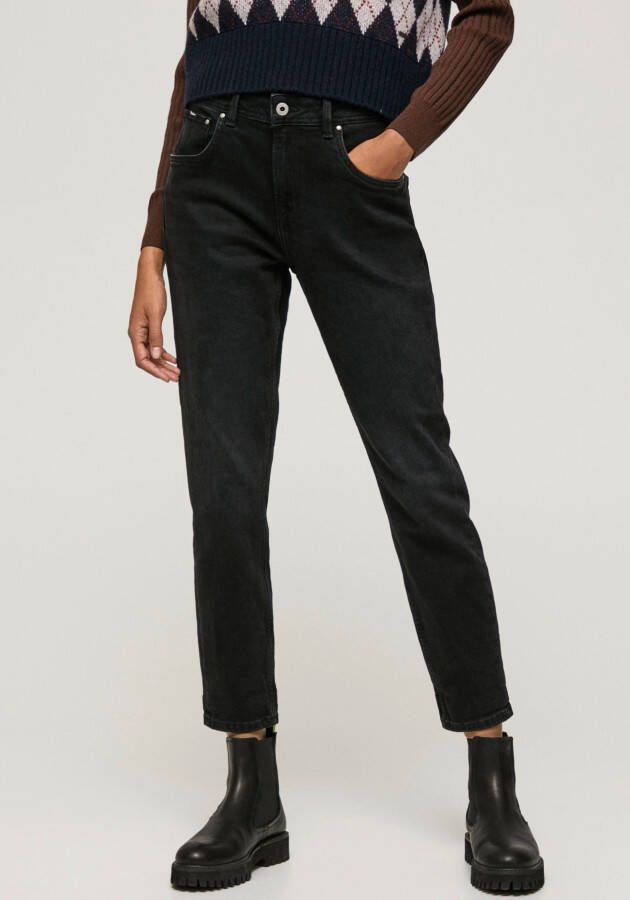 Pepe Jeans High-waist jeans Violet Relaxed pasvorm met hoge band in five-pocketsstijl