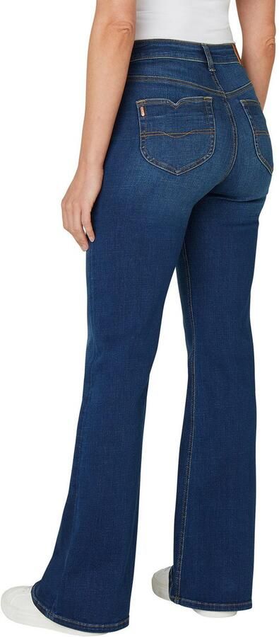Pepe Jeans Flared jeans van katoenmix model 'WILLA' - Foto 2
