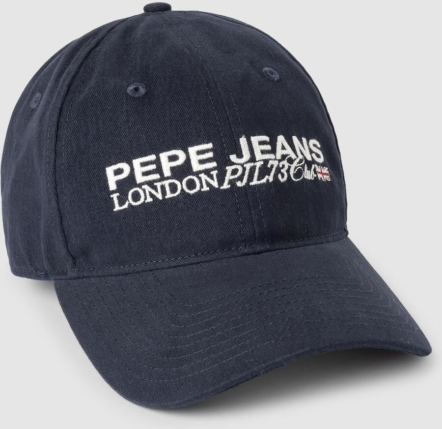 Pepe Jeans Baseball pet STEVEN CAP met merkborduursel - Foto 4