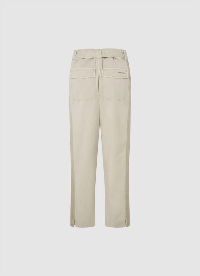 Pepe Jeans Cargobroek Aylin met streepbeleg - Foto 6