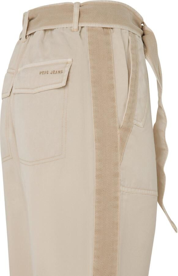 Pepe Jeans Cargobroek Aylin met streepbeleg - Foto 8