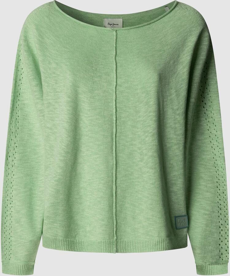 Pepe Jeans Gebreide trui CANDELA met ajourmotief - Foto 2