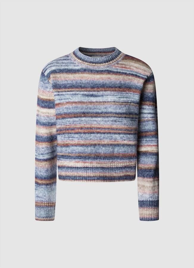 Pepe Jeans Regular fit gebreide pullover met wol model 'CELESTE CREW' - Foto 3