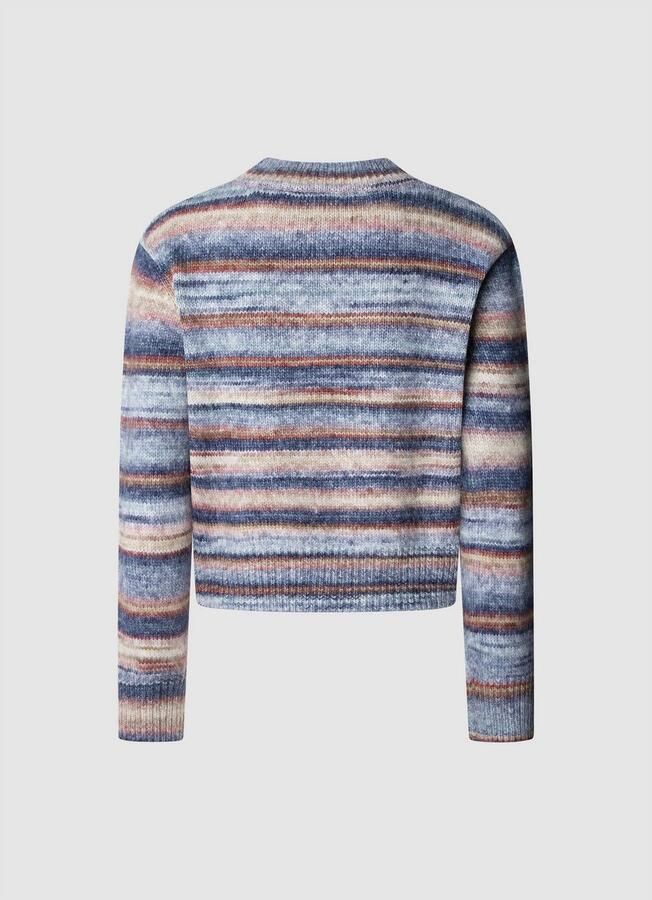 Pepe Jeans Regular fit gebreide pullover met wol model 'CELESTE CREW'