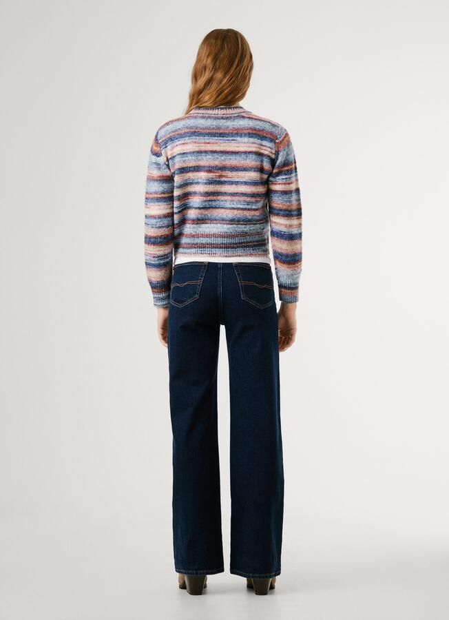 Pepe Jeans Regular fit gebreide pullover met wol model 'CELESTE CREW' - Foto 2